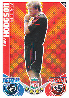 Roy Hodgson Liverpool 2010/11 Topps Match Attax Manager #454